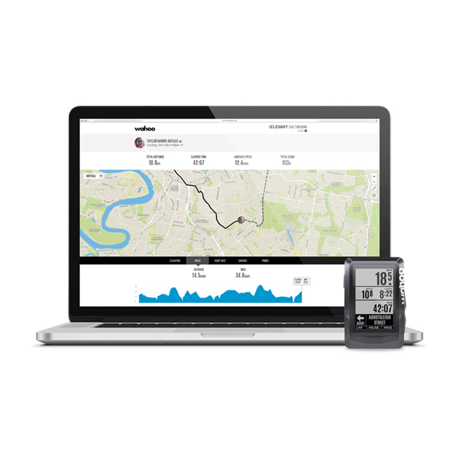 Ciclocomputadora con GPS Wahoo Elemnt