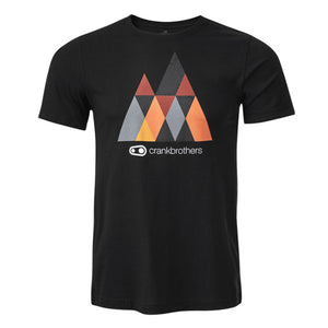 Playera Oficial Negra Crankbrothers Logo y Estampado